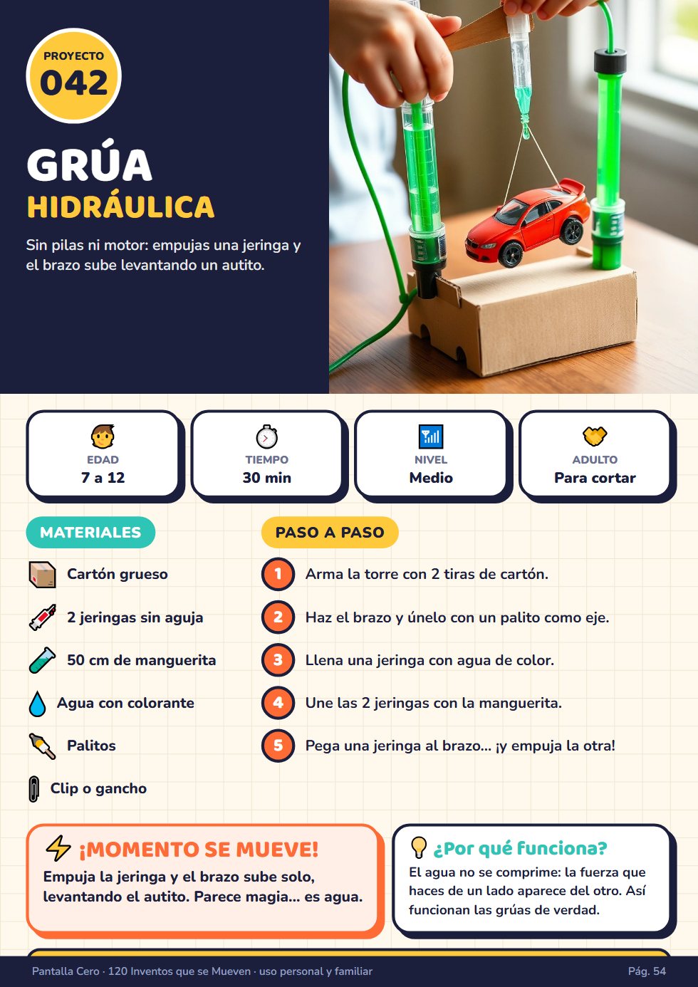 Proyecto 042: Grúa hidráulica